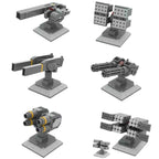 Moc Airplane Building Blocks Mini Military Fighter Jets Air Transport Planes Ghost Bombers Model Assembly DIY Kids Education Toy