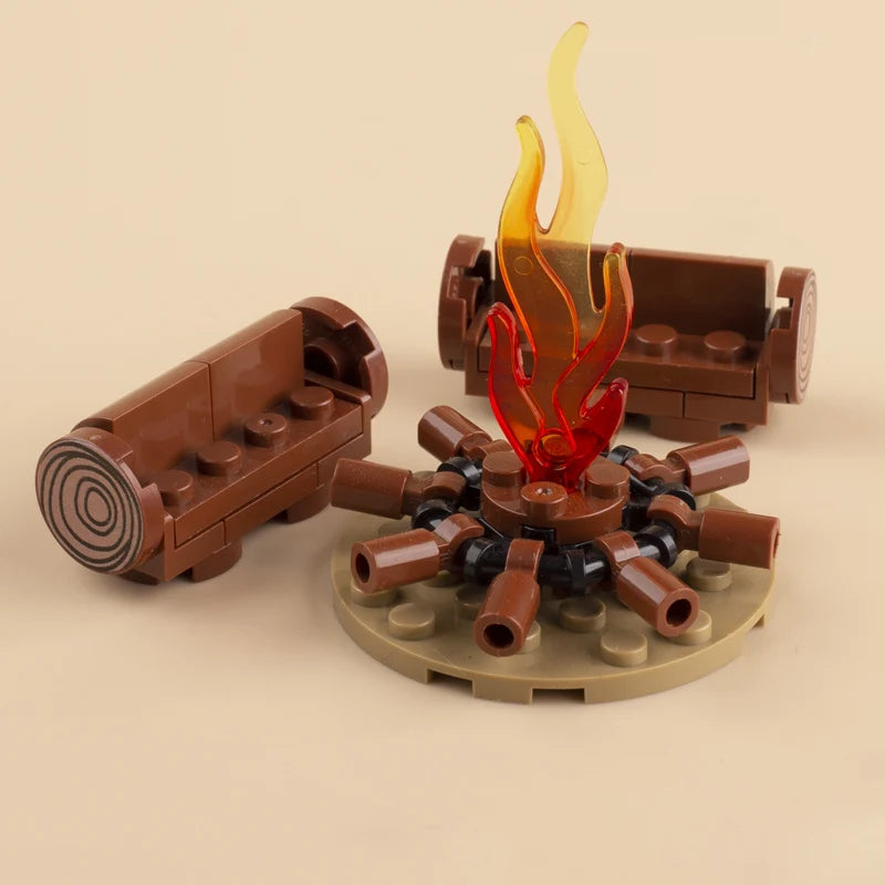 Medieval Military Tower Building Block Rome Knight Castle Siege Vehicle Hammer Boat Tent Flag Sword Weapons Bricks Toys Kid Gift