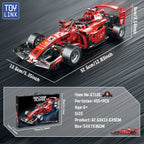 ToylinX Rc Race Cars Building Sets MOC Remote Control Car Building Blocks Cool Collectible Model Car Kits Building Toys