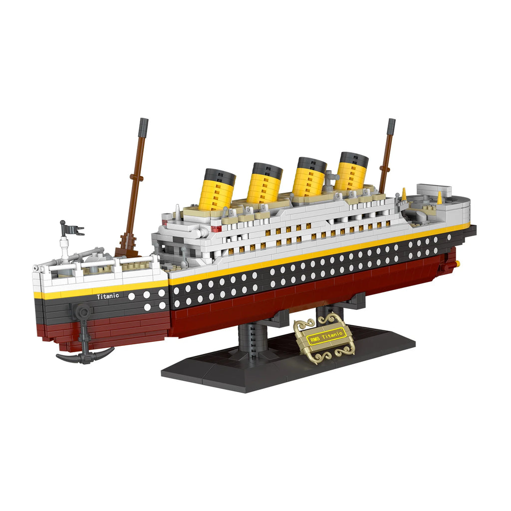 New Arrival Kids Building Blocks Assembly Toy Titanic Male and Female Puzzle Cruise Ship Model Children's Toy Christmas Gifts