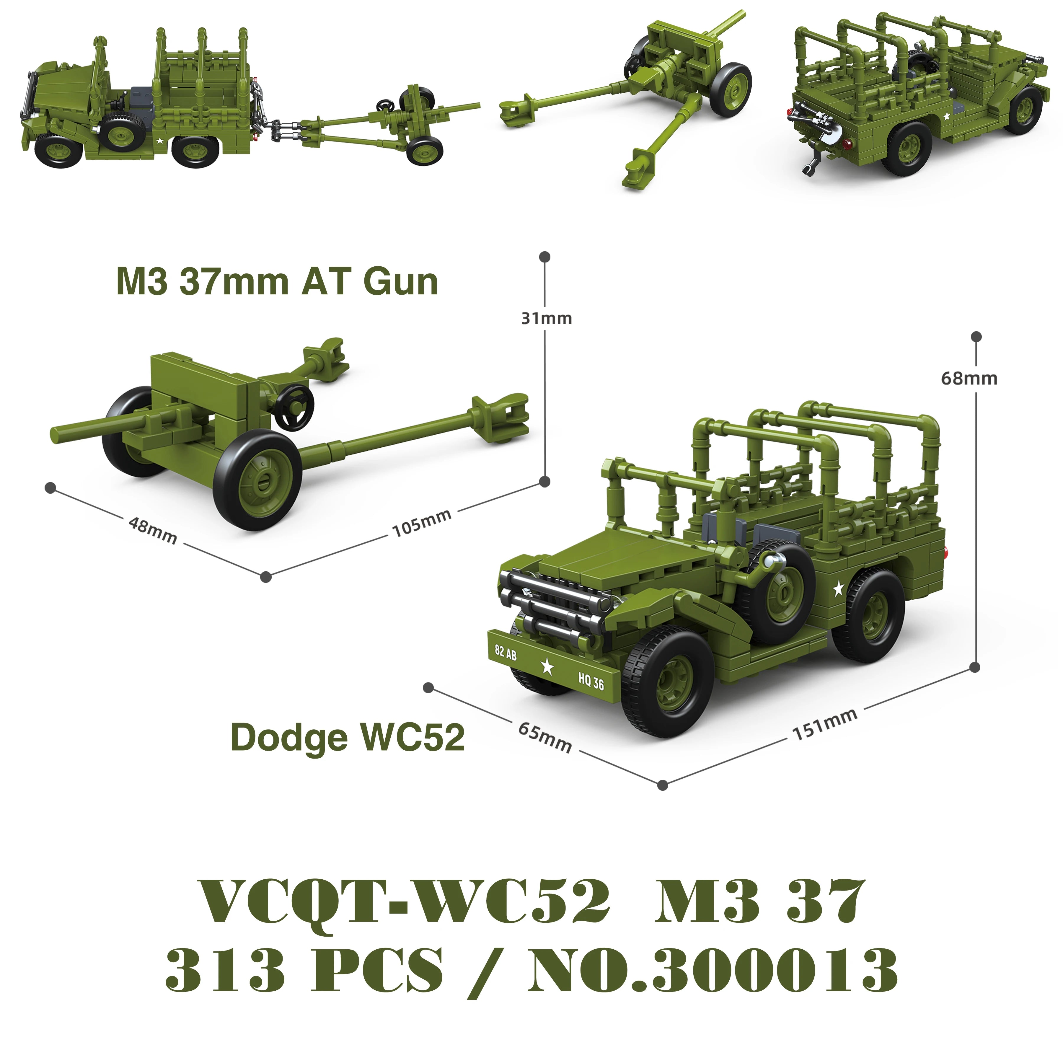Military Tanks Stuart SdKfz251 PanzerVI Sherman US Army Quan Guan WW2 Soldier Figure Model Building Block Brick kid Children Toy