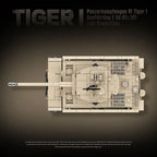 Military WW2 Tiger I Heavy Tank Building Blocks KV-2 Panther Tanks Army Weapons Soldiers Bricks Kids Toys Children Birthday Gift