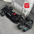 1642Pcs Technical W14 E 1:8 Scale Formula Racing Car Building Blocks MOC F1 Vehicle Assembly Toy Boys Birthday Christmas Gift