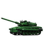 Military WW2 MOC Army Main Battle Tank Armored Vehicle Fighter Soldiers Figures Building Blocks Bricks Set For Children Toys