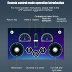 Cada 575Pcs Warrior H2 Remote Control Car LED Building Blocks City Racing Car AWD SUV RC Bricks Gifts Toys for Children