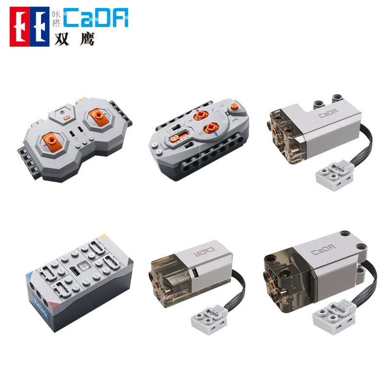 cada Technical Motor Parts Building Block Compatible Technical Mechanical MOC Power Function UpgradeServo Motor