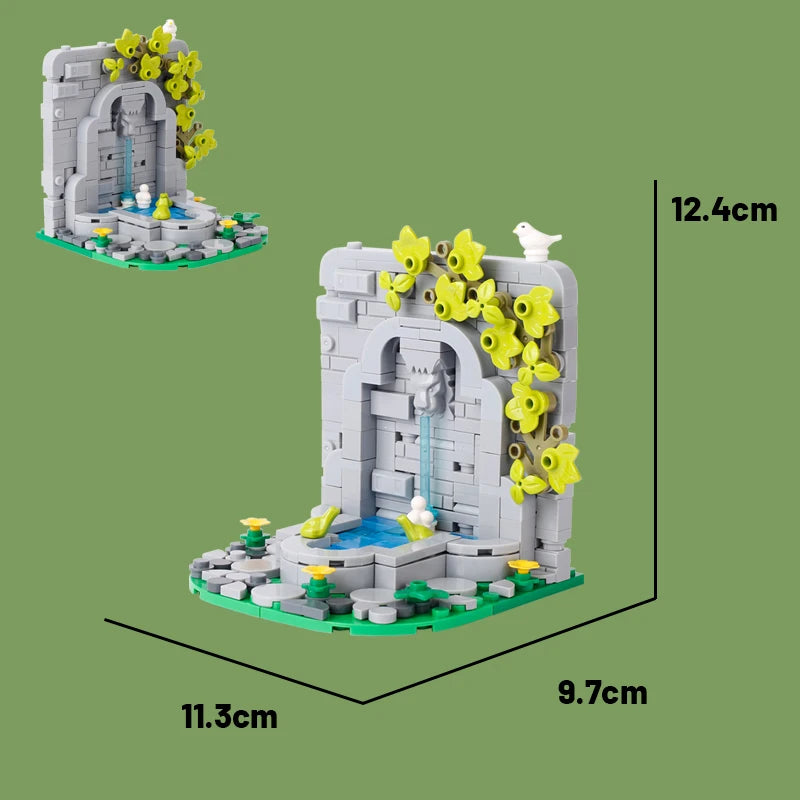 Medieval Military Tower Building Block Rome Knight Castle Siege Vehicle Hammer Boat Tent Flag Sword Weapons Bricks Toys Kid Gift