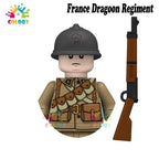 Kids Toys WW2 Soldiers Building Blocks Military Army Mini Action Figures Toys For Kids Christmas Gifts For Boys Birthday Gifts