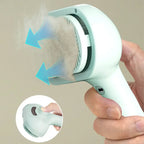 POPPER'S Pet Steam Spray Grooming Comb for Cats and Dogs – Hair Remover & Dematting Brush