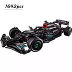 Technical F1 W14 E 42171 Race Car Performance 1642PCS  Building Blocks Sport Car Model Kits Vehicle Toy Gift