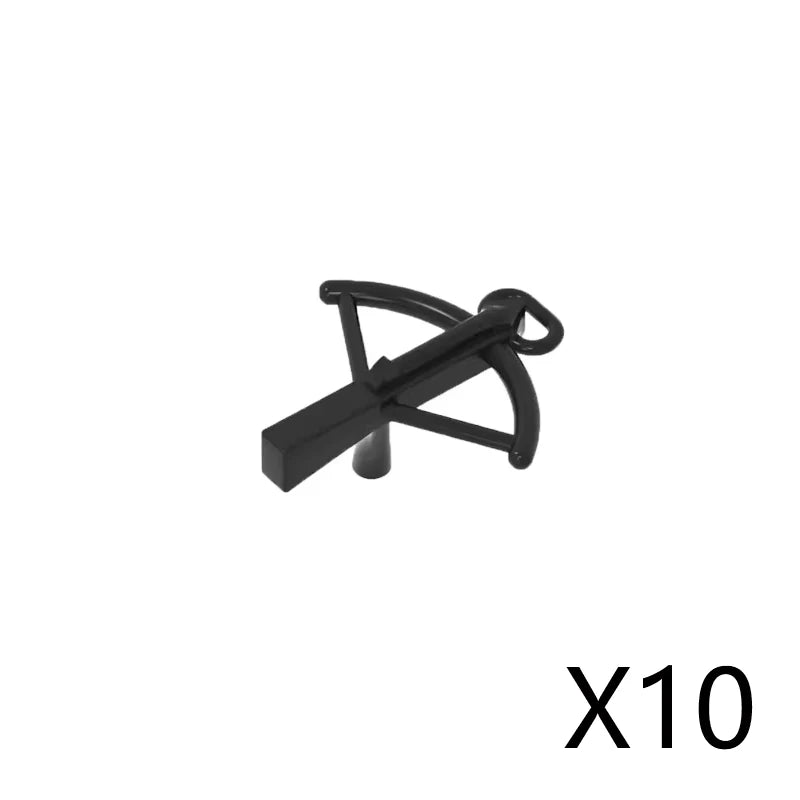 MOC Medieval Military Weapons Building Blocks Parts Castle Knights Soldier Sword Bow Crossbow Helmet Spear Model Bricks Boy Toys