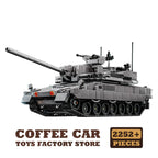 T-14 Main Battle Tank Building Blocks Children Toys WW2 Armored Cars MOC Bricks KF51 Military Panzer Model Adult Kids Gifts NEW