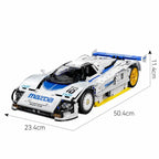 Technical MOC 787B Endurance Racing Car 1:10 Car Model Kit,1797PCS Auto Building Blocks Brick Puzzle Toys Kids Gift