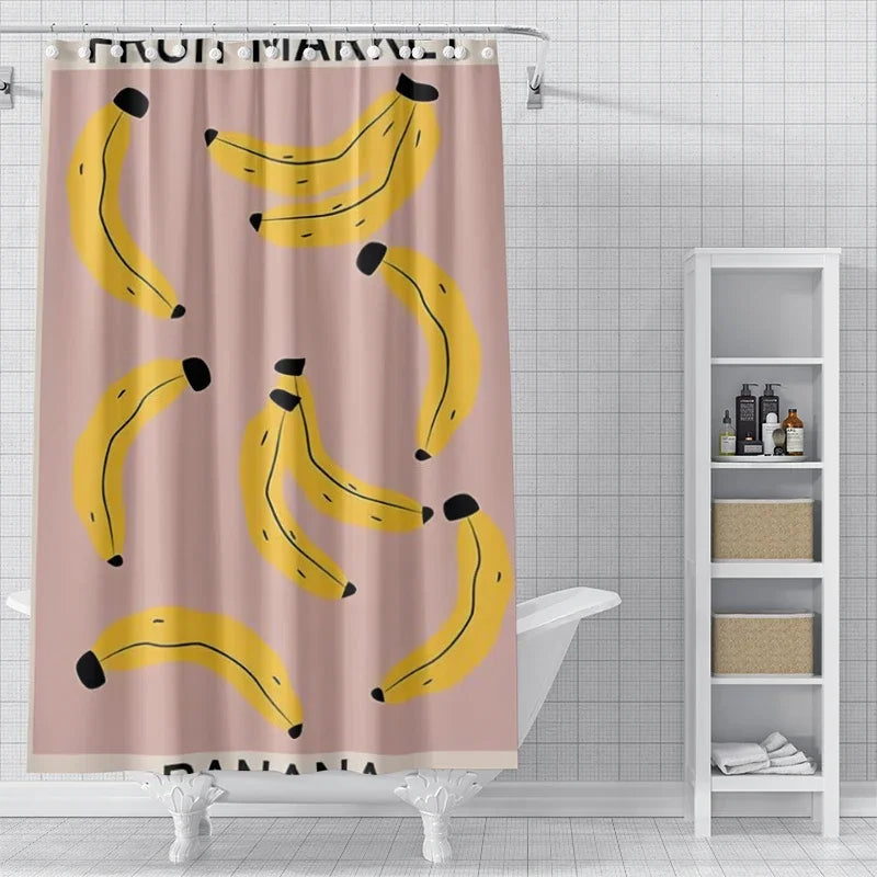 پرده دوش خانگی برای حمام پارچه ضدآب سبک حیوانات طبیعی پرده‌های حمام پرده دوش مدرن ۱۸۰x۲۰۰ ۲۴۰x۲۰۰