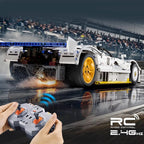 Technical MOC 787B Endurance Racing Car 1:10 Car Model Kit,1797PCS Auto Building Blocks Brick Puzzle Toys Kids Gift