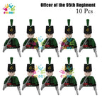 Kids Toys 22/10 Pcs Napoleonic Wars Military General Soldier Building Blocks Imperial Navy Figures Toys For Kids Birthday Gifts