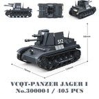 Military Tanks Stuart SdKfz251 PanzerVI Sherman US Army Quan Guan WW2 Soldier Figure Model Building Block Brick kid Children Toy