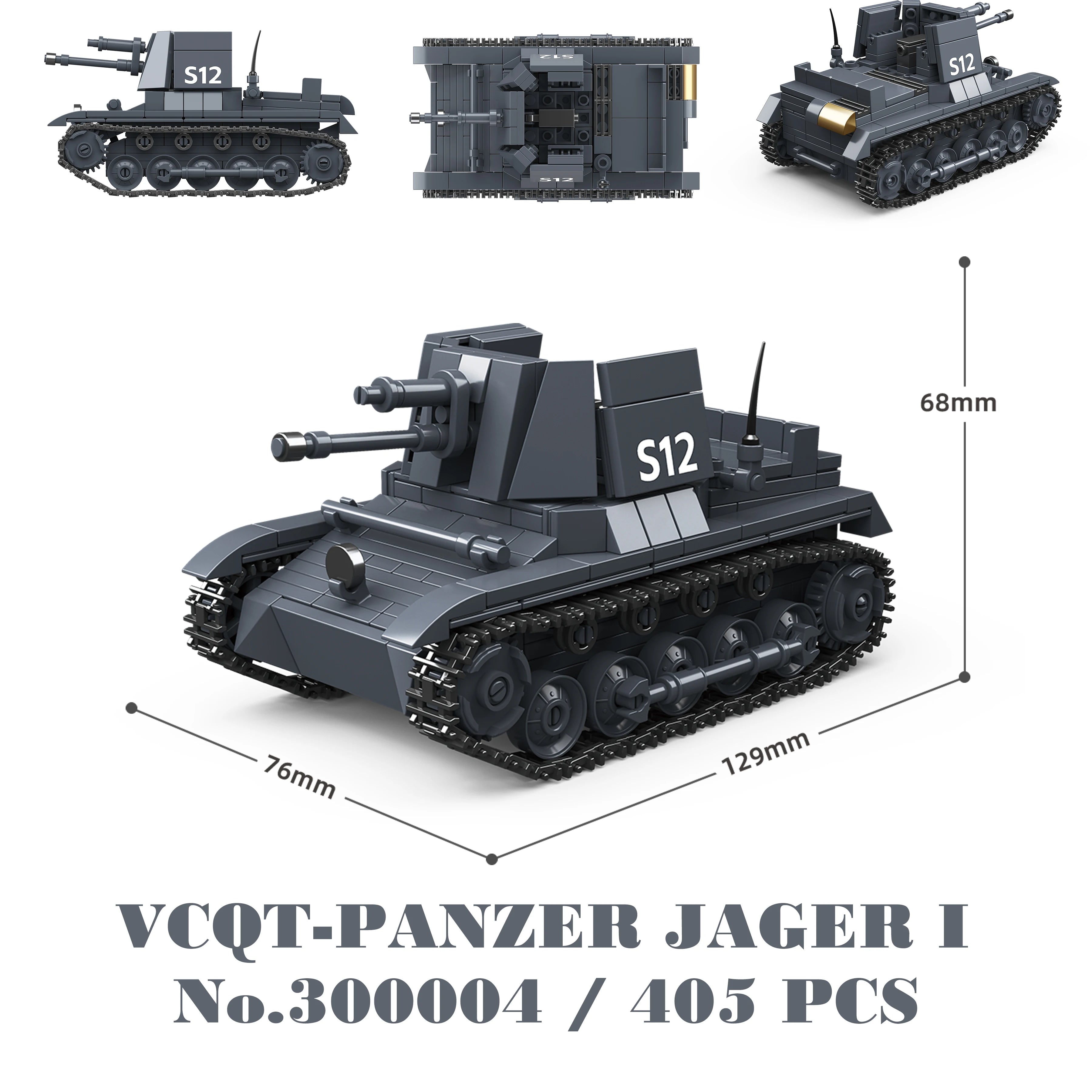 Military Tanks Stuart SdKfz251 PanzerVI Sherman US Army Quan Guan WW2 Soldier Figure Model Building Block Brick kid Children Toy
