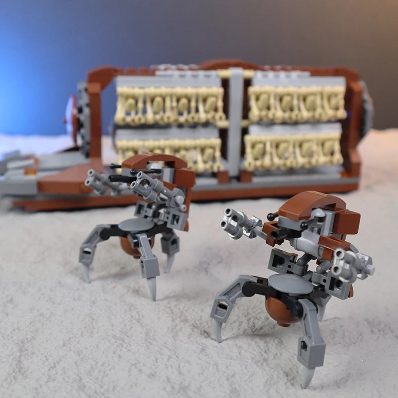 New Platoon Attack Craft Destroy Droids Building Toy Model Star Army Sets DIY Blocks Toys Christmas Gifts for Boys Adult Kids