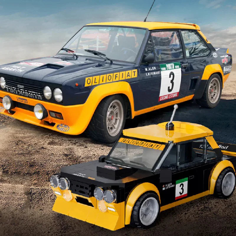 Technical MOC 131 Abarth Racing Car 1:24 Car Model Kit,254PCS Auto Building Blocks Brick Puzzle Toys Kids Gift