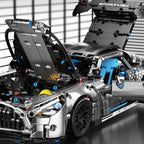 1466 PCS Racing Car Building Blocks Set, 1:14 Scale Sports Vehicle Model Kit for Adults, Toys for Boys Birthday Gifts