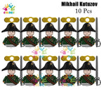 Kids Toys 22/10 Pcs Napoleonic Wars Military General Soldier Building Blocks Imperial Navy Figures Toys For Kids Birthday Gifts