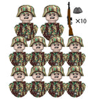 Boy Toys War II Army Soldiers Mini Military Weapons Model Small Particles Building Blocks Suits Childrens Birthday Gifts