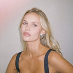 Stijlvolle 18k Goud Vergulde Roestvrije Textuur Eenvoudige Gladde Rechthoekige Oorbellen Bedel Statement Anti Allergische Dames Sieraden