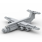 Moc Airplane Building Blocks Mini Military Fighter Jets Air Transport Planes Ghost Bombers Model Assembly Toys DIY Education Toy