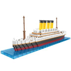 Titanic Cruise Ship Model Boat Model DIY Assemble Building Blocks Classical Brick Educational Kids Toys Children Movie