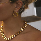 Hollow Design Lava Textured Stud øreringe til kvinder rustfrit stål vandtæt smykker feriegave