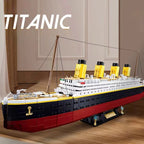2401Pcs City Titanic RMS Cruise Ship Model Building Blocks Kits  Creator Expert Boat Bricks DIY Kids Toys For Kid Gift MOC