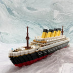 4000+Pcs Titanic Model Cruise Ship Building Blocks MOC Boat Bricks Collection DIY Construction Toys for Children Gift