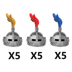 MOC Medieval Military Weapons Building Blocks Parts Castle Knights Soldier Sword Bow Crossbow Helmet Spear Model Bricks Boy Toys