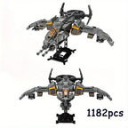 Warplane Building Set Space Fighter Building Block Toy, Plane Series Creative Building Set For Adults, Top STEM Toy