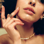 18k Goud Vergulde Stijlvolle Unieke Eenvoudige Dubbele Laag Golvende Draad Open Ring Roestvrij Staal Vrouwen Anti Kenmerkende Sieraden