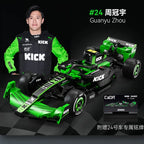 Cada KICK  Sauber Team C44 Formula-1 F1 Technical Racing Car Number 24 Sports Car Building Blocks Car Bricks Toys Holiday Gifts