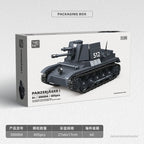 Ww2 Military Tank World War II PANZERJAGER I Building Blocks Bricks Collection Model Educational Toys for Boy Christmas Gifts