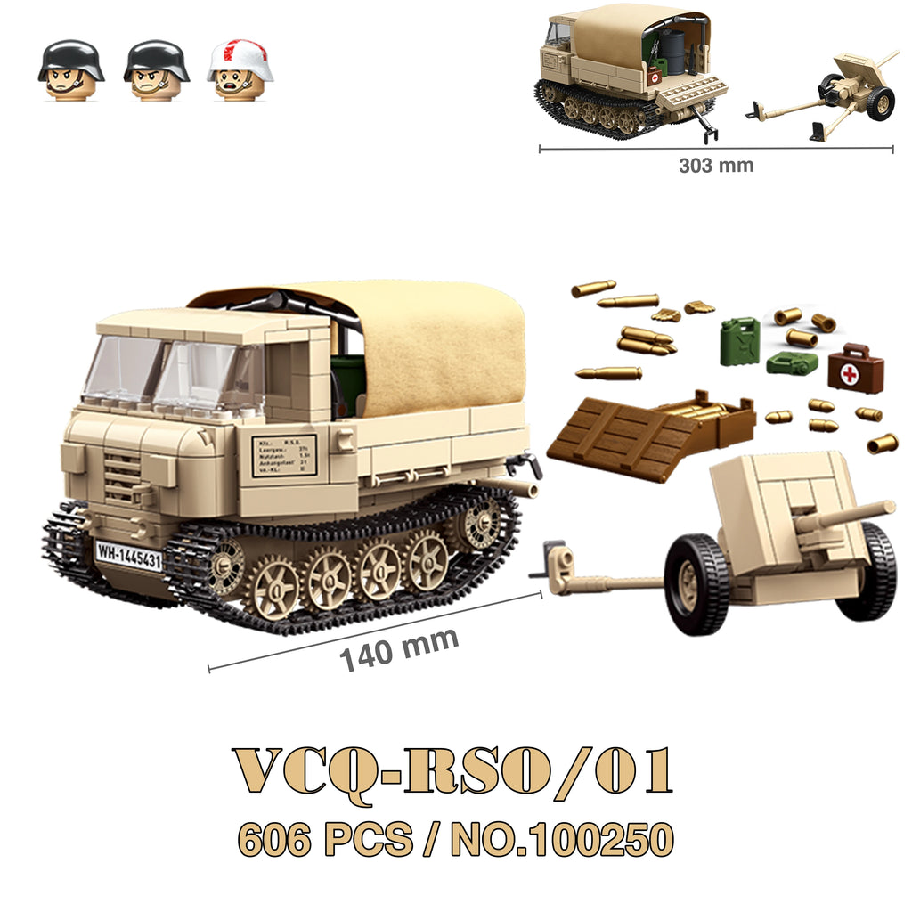 Military Tanks Stuart SdKfz251 PanzerVI Sherman US Army Quan Guan WW2 Soldier Figure Model Building Block Brick kid Children Toy