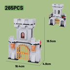 Medieval Military Tower Building Block Rome Knight Castle Siege Vehicle Hammer Boat Tent Flag Sword Weapons Bricks Toys Kid Gift