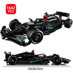 1642Pcs Technical W14 E 1:8 Scale Formula Racing Car Building Blocks MOC F1 Vehicle Assembly Toy Boys Birthday Christmas Gift