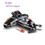 MOC X Fighter Building Blocks Kit Bricks Classic Creative Assembling Educational Kids Toys Boys For Children Gift