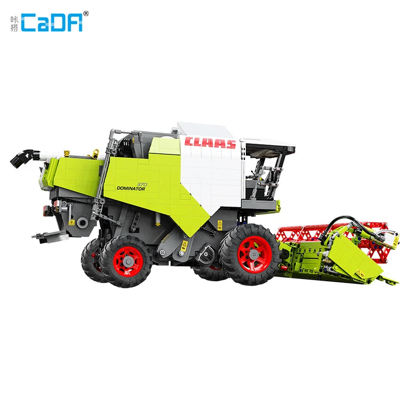 Cada CLAAS RC Combine Harvester1:17 Building Block MOC Designer Eric Trax Dual Authorization Bricks Toy for Children Gifts