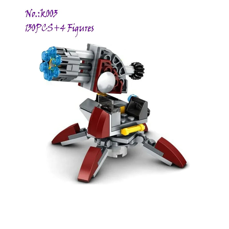 MOC X Fighter Building Blocks Kit Bricks Classic Creative Assembling Educational Kids Toys Boys For Children Gift