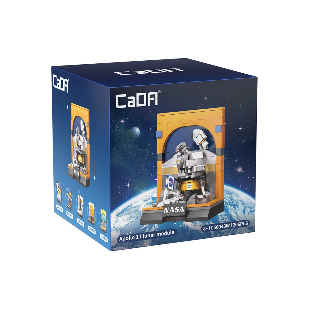 Cada NASA  Aerospace Rocket Building Blocks City Technical Space Launcher Astronaut Figure Bricks Toys For Children Gifts