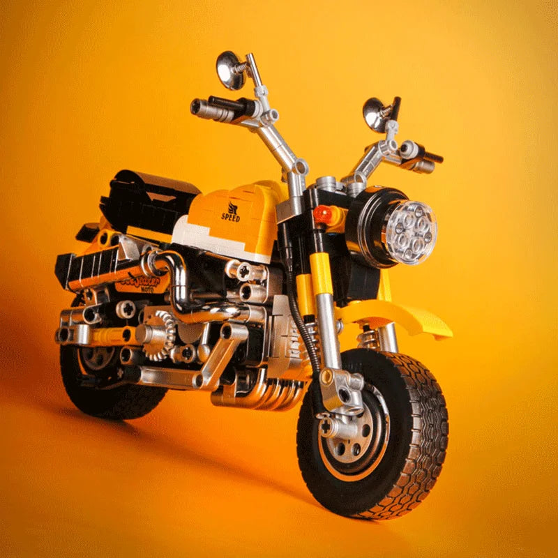 400 + Pcs Motorcycle Building Blocks for Children, Collectibles, Educational and Educational Gift