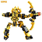 Technical Expert Famous Motorcycle Ninja Building Blocks Mini Model Action Figures Simulation Locomotive Transformation Toy Gift
