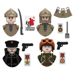 Boy Toys War II Army Soldiers Mini Military Weapons Model Small Particles Building Blocks Suits Childrens Birthday Gifts