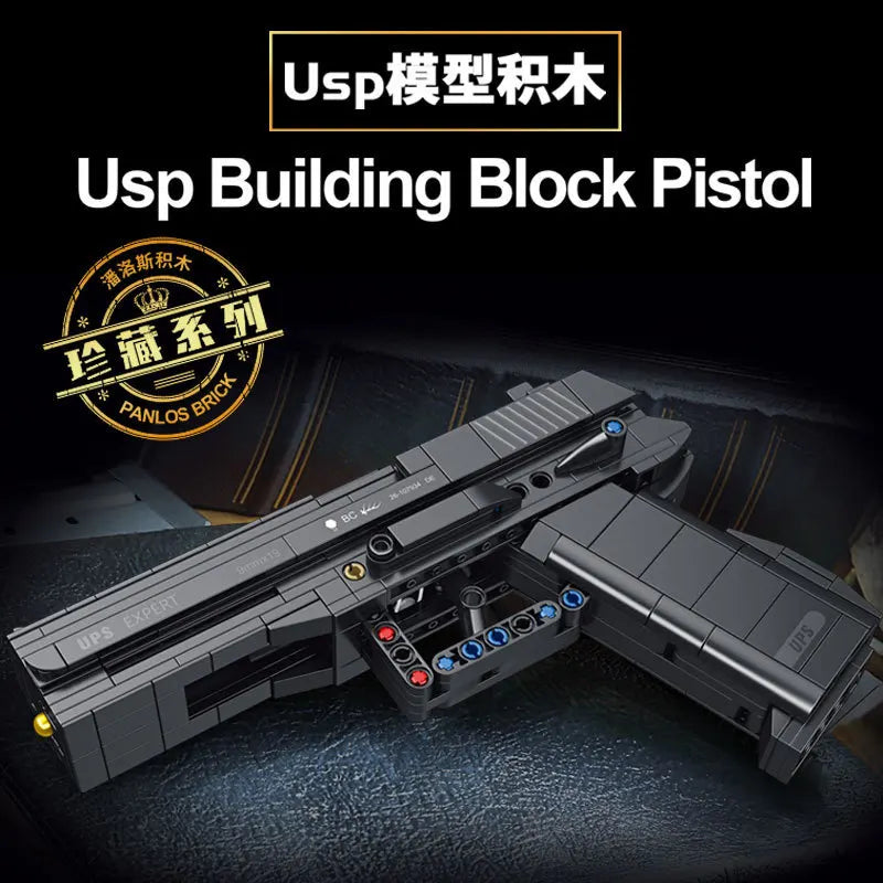 G18 Desert Eagle Military Series M1911 Pistol Gun Model Bricks Building Blocks Toys for Children Boy Kids Gifts