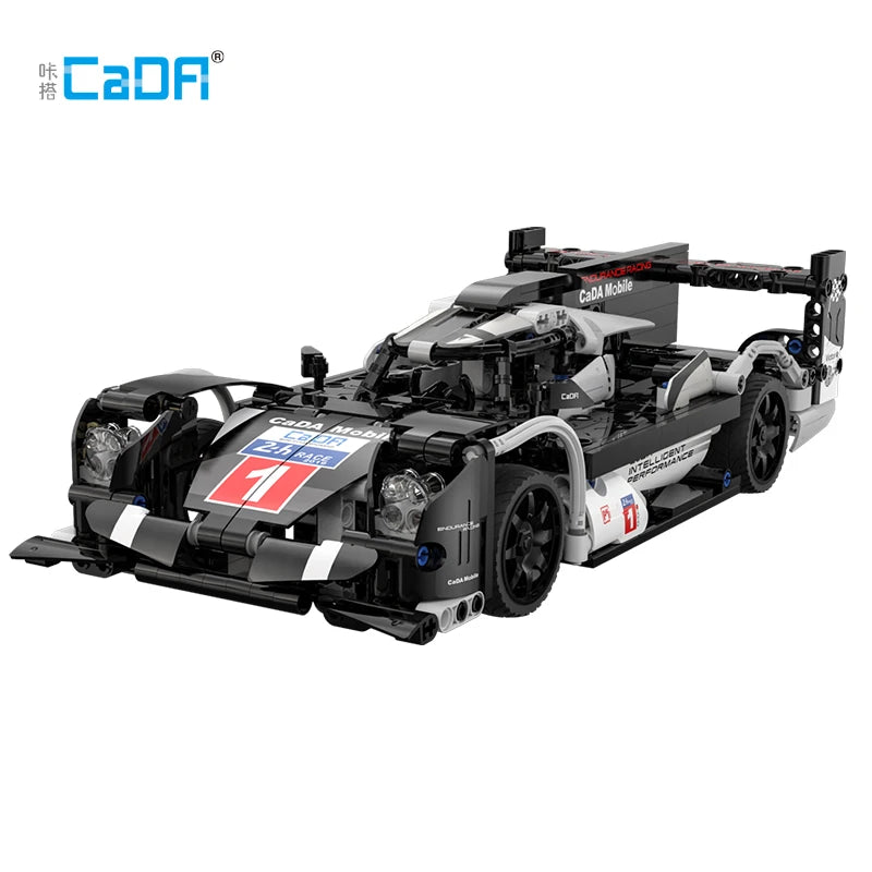 Cada 427pcs Phone APP Remote Control GT Sports Car Model Building Blocks City Expert RC Racing Car Bricks Toys For Kid Gifts